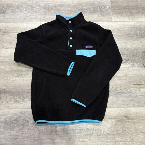Patagonia Sweaters - Vintage Patagonia Synchilla XS Snap T Fleece Pullover Sweater Womens